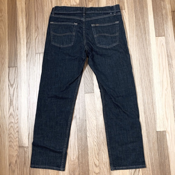 Lee Other - LEE Men’s regular fit dark blue jeans size 33 x 31